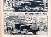 Comerciais leves da nova linha Ford 1948.