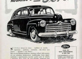 Propaganda de abril de 1946 para o automóvel Ford.