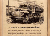 Propaganda de janeiro de 1950 (no ano seguinte a linha seria novamente renovada).