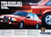 Propaganda de 1983 para o recém-lançado Escort XR3.