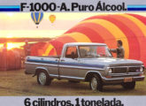 Capa de folheto técnico para a picape F-1000-A 1985 (fonte: Jorge A. Ferreira Jr.).