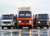 As três primeiras categorias de PBT (11, 13 e 15 t) disponibilizadas pela linha Cargo (fonte: Jorge A. Ferreira Jr.).