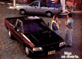 Propaganda de março de 1988 para a picape Pampa 4x4.