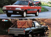 Publicidade para a picape Pampa 1993.