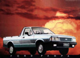 Pampa S 1993 ilustrando ficha técnica da picape.