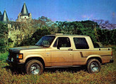 Chevrolet A-20 com cabine dupla Fórmula; a imagem é de uma publicidade de 1986 (fonte: Ricardo Bianchi Pretto).