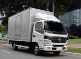 Foton Minitruck 3.5-14 ST, com rodado simples na traseira.