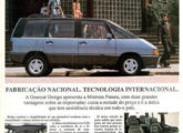 Propaganda de lançamento da van Futura (fonte: Ricardo Bianchi Pretto).