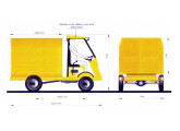 Lean Dumper 850 MC era a versão simplificada do caminhão Baby II.