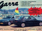 Publicidade de lançamento do interessante automóvel Garra.