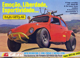 Baja bug Geta em anúncio de 1984.