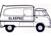 A Glaspac cuidava do design de seus produtos, como mostra esta carroceria isotérmica para picape Kombi.