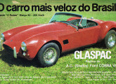 Glaspac Cobra em propaganda de 1982.