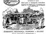 Anúncio de fevereiro de 1930 no jornal O Estado de São Paulo: note que, a despeito do incremento na utilização de carrocerias fechadas, os modelos abertos ainda eram fabricados no limiar da década de 30.
