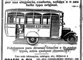 Publicidade de 1926, no jornal O Estado de São Paulo, mostrando um modelo com carroceria fechada.