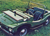 Gurgel QT 1970, já equipado com santantônio e novas entradas de ar para o motor (fonte: O Cruzeiro).