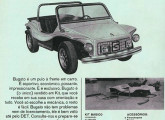 Propaganda de lançamento do buggy Bugato, fornecido somente em kits.