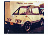 Elétrico Itaipu, em exibição no stand da Gurgel no IX Salão do Automóvel (foto: 4 Rodas).