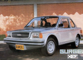 No final de 1984 o XEF ganhou nova grade, supostamente mais "sofisticada"; pouco tempo depois o carro deixaria de ser de produzido; a imagem é do folheto de propaganda do automóvel.