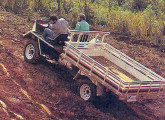 Sertanejo III de 1986, com a cabine-toldo desmontada, sendo avaliado pela revista 4x4 (foto: 4x4 & Cia).