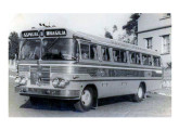 Ônibus rodoviário sobre chassi LP da Rápido Marajó, de Goiania (GO); com este ônibus, a empresa (ainda existente) fazia a rota Belém-Brasília; a imagem é de um cartão postal de propaganda do fabricante.   