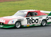 Carenagem Caio/Hidroplás, preparação-padrão dos stock cars brasileiros do período 1987-1989; na fotografia, o carro do campeão Ingo Hoffmann, uma dúzia de vezes campeão da categoria, numa corrida de 1989 (fonte: site gptotal).