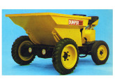 Dumper 36DG 100, com motor Fusca 1200, um dos primeiros fabricados pela Hércules, em 1969.