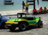 Buggy Giant's prestando atendimento turístico em Armação de Búzios (RJ) em maio de 2021 (foto: LEXICAR).