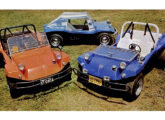 O primeiro buggy Glaspac sob três diferentes ângulos (fonte: Jorge A. Ferreira Jr.).