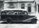 Pequeno ônibus rodoviário fabricado em 1934 para a Companhia Geral de Transportes, a mesma empresa operadora dos Thornycroft das imagens anteriores (fonte: Ivonaldo Holanda de Almeida).