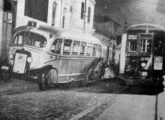 Chassi inglês Bedford 1935, encarroçado pela Grassi, operando no transporte urbano de São Paulo em 1940 (fonte: Luiz Belotto / saopauloantiga).