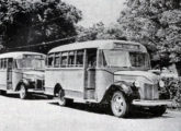 A frota inicial da Viação Municipal de Teresina, em 1940, era composta por três Ford-Grassi (fonte: portal teresinaantiga).