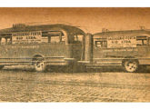 Outros dois ônibus Grassi equipados com gasogênio, em 1943 atendendo às ligações rodoviárias Sorocaba-Itú e Campinas-Indaiatuba-Salto (SP) (fonte: Motor).
