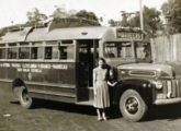 Ford 1946-47 da Auto Viação Estrela, de Francisco Beltrão (PR), ligando o bairro de Marrecas `Palmas, via Pato Branco e Clevelândia (fonte: portal beltraooldcars).