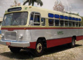 Grassi 1958 em chassi Mercedes-Benz LP da Viação Vitória, de Belo Horizonte (MG) (foto: Douglas Paternezi; fotomontagem: Márcio Schenker / memoriabhdesenhosdeonibus).