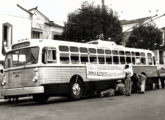 Primeira unidade do trólebus Grassi-Villares, fotografada logo após sua finalização, em 30 de setembro de 1958 (fonte: Ivonaldo Holanda de Almeida). 