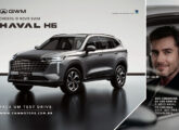 Publicidade de dezembro de 2025 para o novo Haval H6.