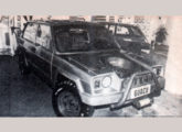 Guaçu, transformação do VW Brasília em baja, exposto no II Salão do Veículo Fora-de-Série, em março de 1987 (foto: Oficina Mecânica).