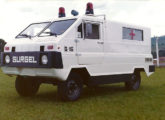 G-15 1981 na versão ambulância (fonte: Jorge A. Ferreira Jr.).