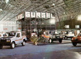 O stand da Gurgel no XIV Salão do Automóvel, em 1986 (foto: Carlos G. de Paula / Autoesporte). 