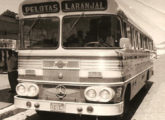 Mercedes-Benz LP com carroceria Hennemann da empresa Transportes Santa Maria, de Pelotas (RS) (fonte: Volnei Kiter / onibusbrasil).