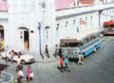 Hennemann/LP em detalhe de cartão postal do Mercado Municipal de Pelotas (RS).