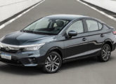 Novo Honda City, lançado no final de 2021.