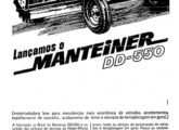 Propagande de lançamento do trator-motoniveladora Manteiner DD-550 (fonte: Jorge A. Ferreira Jr.).