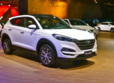 Hyundai New Tucson, exposto no Salão do Automóvel de 2016 (foto: LEXICAR).