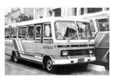  Ponei com faróis retangulares de 1974, também sobre 608D, ainda recentemente prestava serviços em Porto Alegre (fonte: site toffobus).