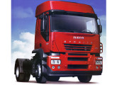 O moderno trator Stralis foi o primeiro representante da nova geração de caminhões Iveco a ser fabricado no Brasil.