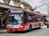 O mesmo trólebus em vista oposta, agora na frota da Ambiental e com nova pintura (foto: portal essbus).