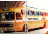 355-S, protótipo de ônibus de teto semi elevado da Incabasa, colocado em teste na frota da capixaba Itapemirim (fonte: site portaldoonibus).