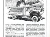 Publicidade dos caminhões leves e médios International, veiculada no Rio de Janeiro em fevereiro de 1929 (desde 1926 a empresa montava seus veículos no país).